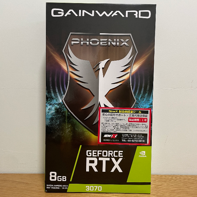 PC/タブレット【新品/RTX3070】 Gainward RTX3070 Phoenix