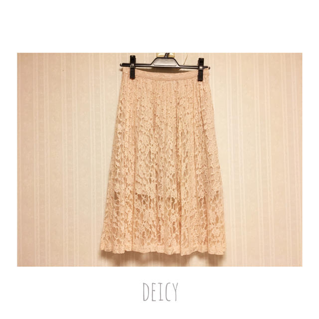 deicy(デイシー)のレーススカート レディースのスカート(ひざ丈スカート)の商品写真