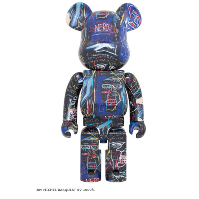 BE＠RBRICK JEAN-MICHEL BASQUIAT #7 1000％フィギュア