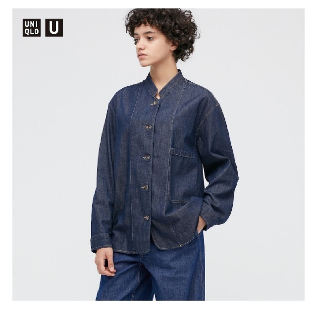 UNIQLO(ユニクロ)のUNIQLO U ●ライトウェイトデニムカバーオール レディースのジャケット/アウター(Gジャン/デニムジャケット)の商品写真