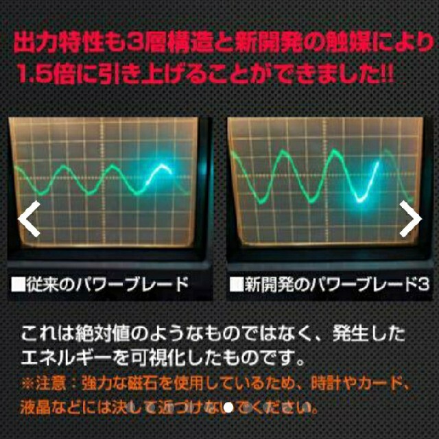 燃費向上パワーアップ激カンタム『パワーブレード3』2個セット