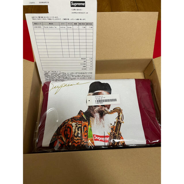 Supreme(シュプリーム)の貴重　Supreme - Pharoah Sanders Tee フォトT xl メンズのトップス(Tシャツ/カットソー(半袖/袖なし))の商品写真