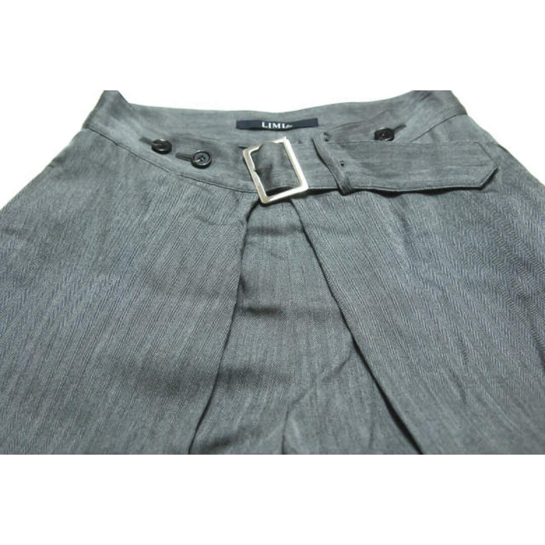 LIMI feu - LIMI feu リミフゥ 18SS 日本製 ベルテッドヘリンボーン