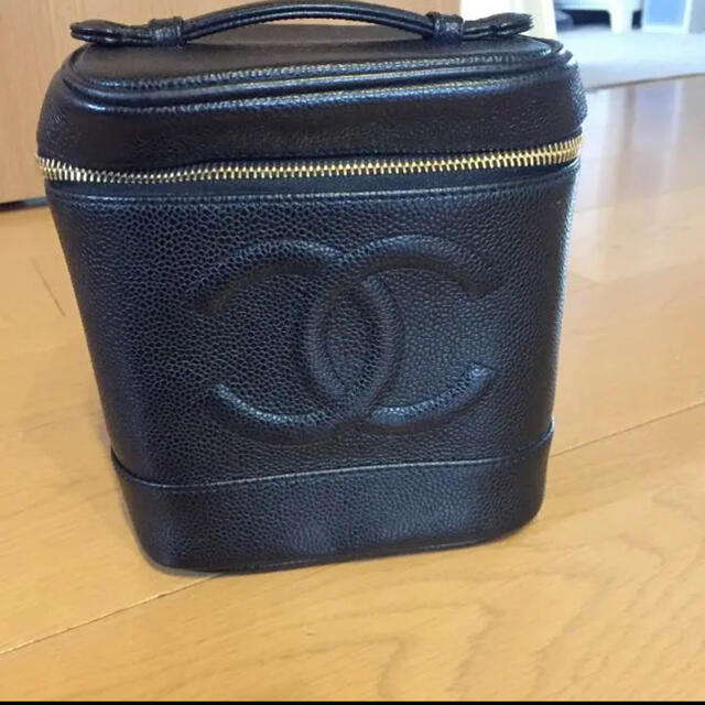 注目 CHANEL - シャネル バニティ 黒 値下げ無し‼️ ハンドバッグ