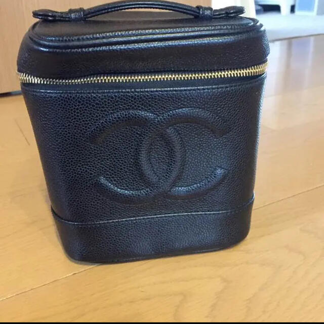 正規逆輸入品】 CHANEL - シャネル バニティ 黒 値下げ無し