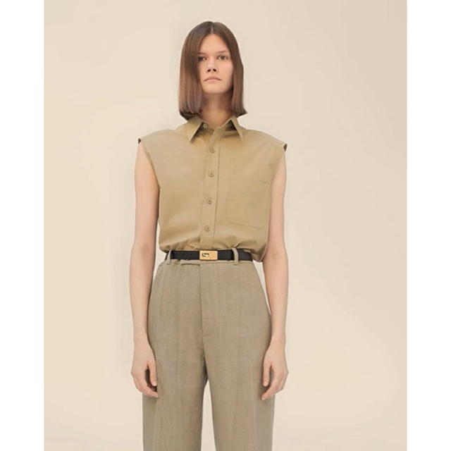 SALE】CELINE Sleevelss Shirt sz.38 | www.innoveering.net