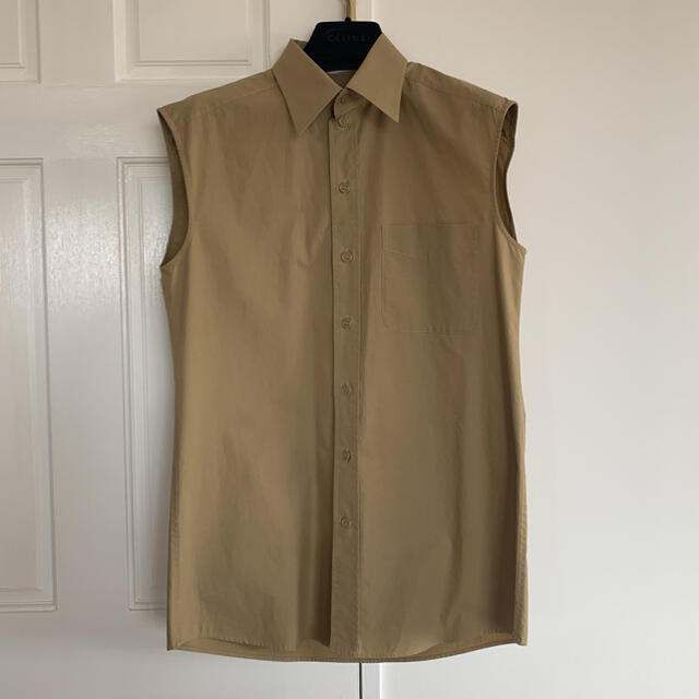 レディース celine - CELINE Sleeveless Shirt sz.38の通販 by LDR's shop｜セリーヌならラクマ ┭クマパック