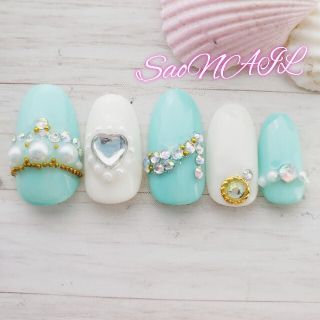 安心してご購入 ￥1700＊プリンセスシンデレラ＊ネイルチップ