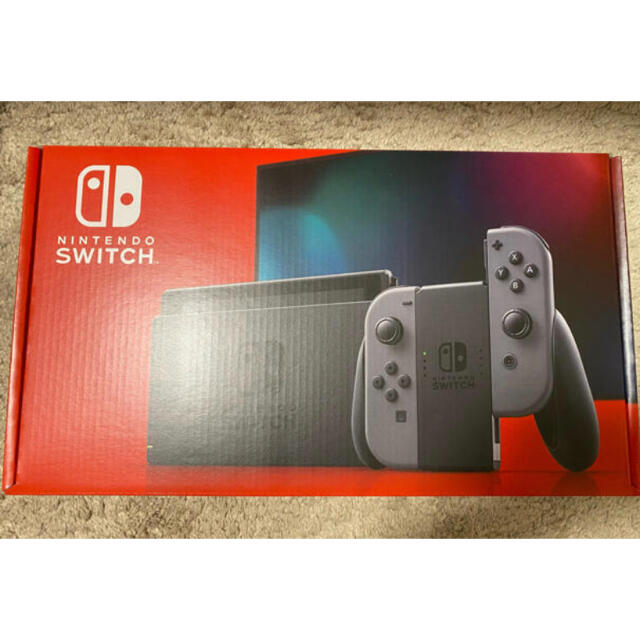 ゲームソフト/ゲーム機本体任天堂スイッチ　Nintendo Switch グレー　新品　店舗印無　購入