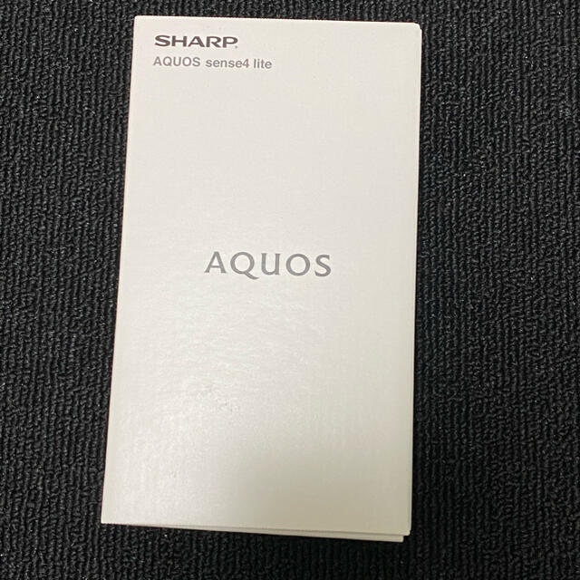 SHARP AQUOS sense4 lite ブラック