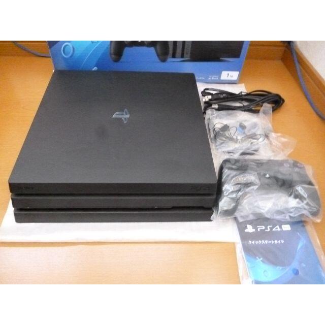 美品★保証付★PS4 Pro★CUH-7200B B01★ブラック★