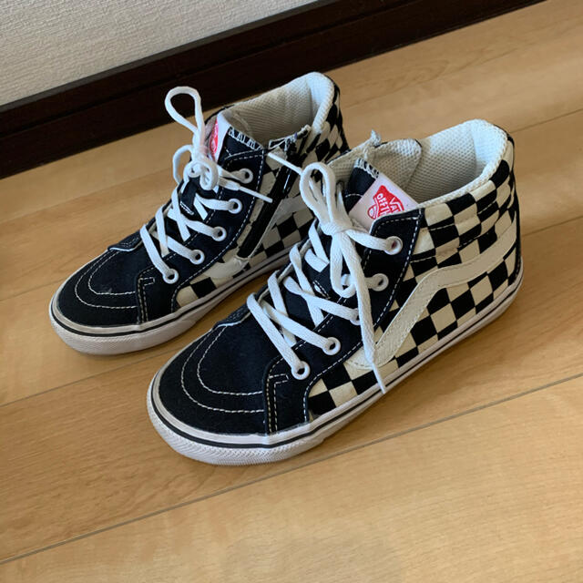 VANS(ヴァンズ)のvans ハイカット21センチ キッズ/ベビー/マタニティのベビー靴/シューズ(~14cm)(スニーカー)の商品写真