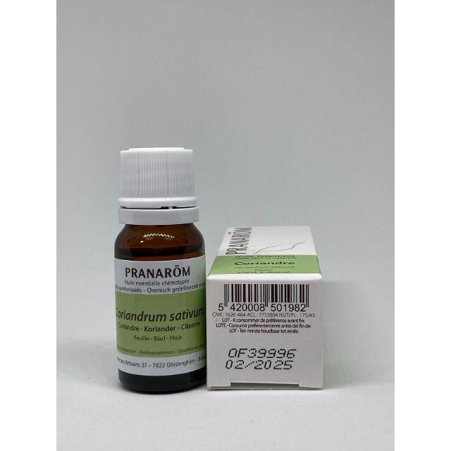 PRANAROM(プラナロム)のプラナロム コリアンダー 10ml 精油 PRANAROM アロマ コスメ/美容のリラクゼーション(エッセンシャルオイル（精油）)の商品写真