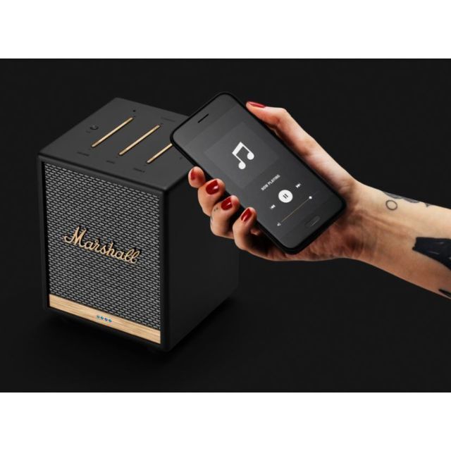 FRANKLIN&MARSHALL(フランクリンアンドマーシャル)の【送無】Marshall Uxbridge Home Voice Speaker スマホ/家電/カメラのオーディオ機器(ポータブルプレーヤー)の商品写真