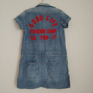 デニムダンガリー(DENIM DUNGAREE)のデニムダンガリー   ワンピース   120センチ(ワンピース)