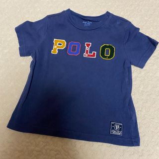 ポロラルフローレン(POLO RALPH LAUREN)のラルフローレンベビー　Tシャツ　ワッペンTシャツ　80 ポロラルフローレン(Ｔシャツ)