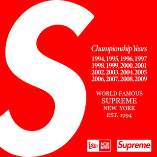 Supreme new era Champion ship years cap