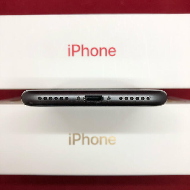 Apple(アップル)のSIMフリー iPhone8 64GB ブラック 上美品 スマホ/家電/カメラのスマートフォン/携帯電話(スマートフォン本体)の商品写真