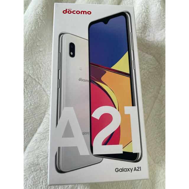 新品未使用】GALAXY A21 SIMロック解除済 White スマートフォン本体 ...