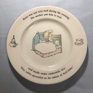 ウェッジウッド(WEDGWOOD)のウェッジウッド ピーターラビット プレート(食器)