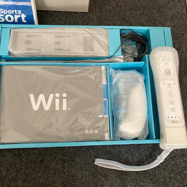 Nintendo Wii RVL-S-WA  本体　Wii スポーツリゾート付き 4