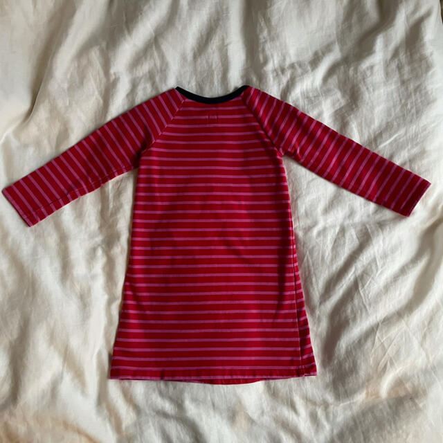 GAP Kids(ギャップキッズ)のギャップ　キッズ　ボーダーワンピース キッズ/ベビー/マタニティのキッズ服女の子用(90cm~)(ワンピース)の商品写真