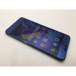 ファーウェイ(HUAWEI)のSIMフリー HUAWEI honor 9 STF-L09 ブルー美品◆512(スマートフォン本体)