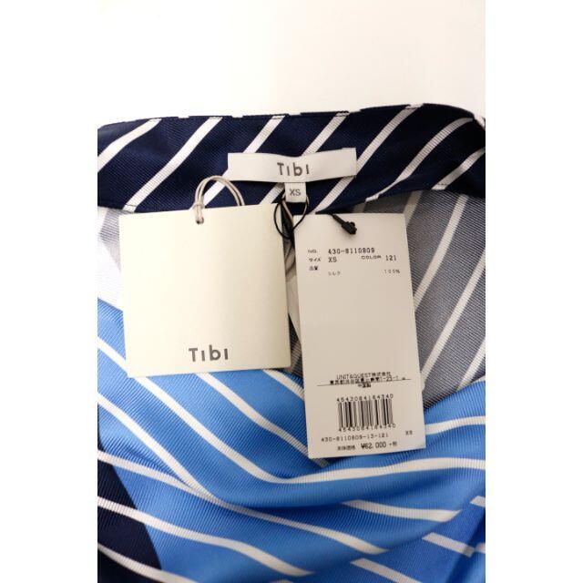 UNITED ARROWS(ユナイテッドアローズ)の新品 tibi(ティビ) ASYMMETRICAL TIE TOP ブラウス レディースのトップス(カットソー(半袖/袖なし))の商品写真