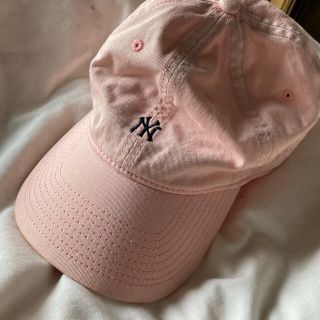 ニューエラー(NEW ERA)のNEWERA ピンク キャップ(キャップ)