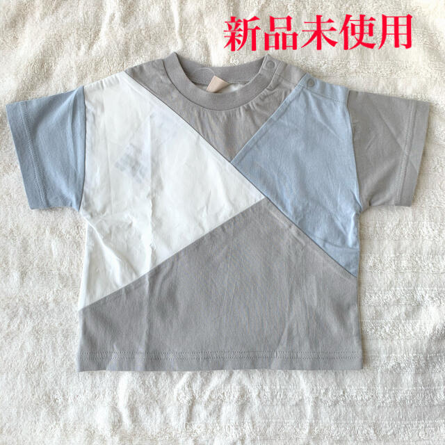 petit main(プティマイン)のpetit main 半袖Tシャツ　※新品未使用 キッズ/ベビー/マタニティのベビー服(~85cm)(Ｔシャツ)の商品写真