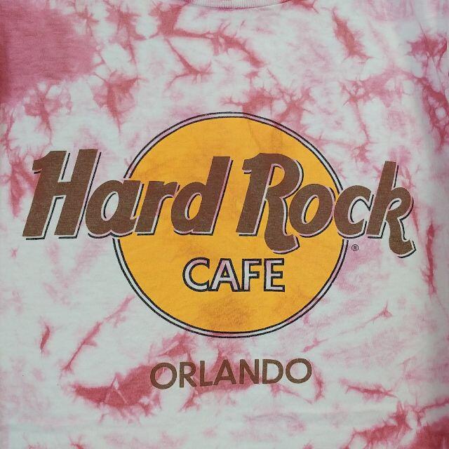 ハードロックカフェ 半袖 Tシャツ タイダイ柄 デカロゴ メンズのトップス(Tシャツ/カットソー(半袖/袖なし))の商品写真