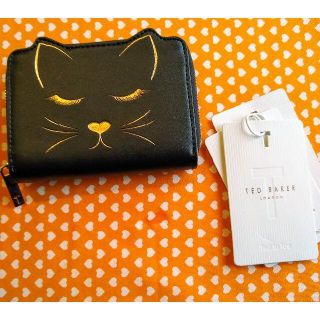 テッドベイカー(TED BAKER)の新品未使用　 Ted Baker 　コインケース　カード入れ　キャット　猫(コインケース)