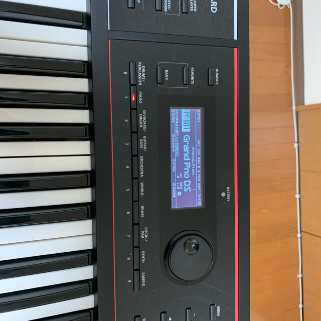 Roland JUNO-DS61 フットペダル、純正リュック型ソフトケース付き www