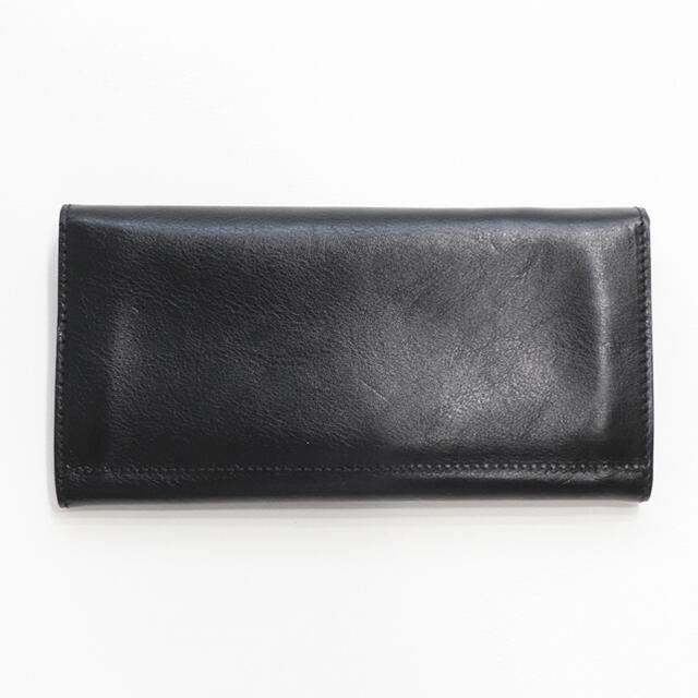 新品 イルビゾンテ 三つ折り 財布 ブラック 黒 レザー 二つ折り 人気 大容量