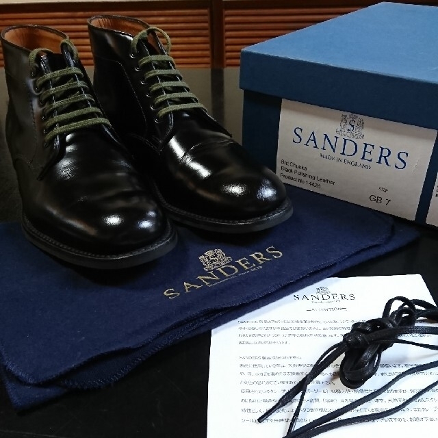 日本人気超絶の - SANDERS オータム様専用 ミリタリーチャッカブーツ サンダース ブーツ