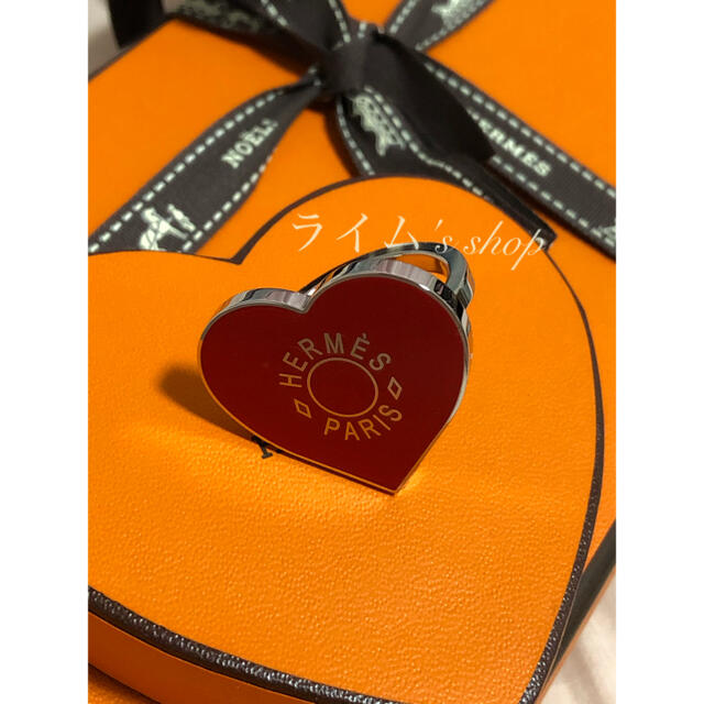 代引き人気 【may様ご専用】HERMES バレンタイン ハートスカーフリング
