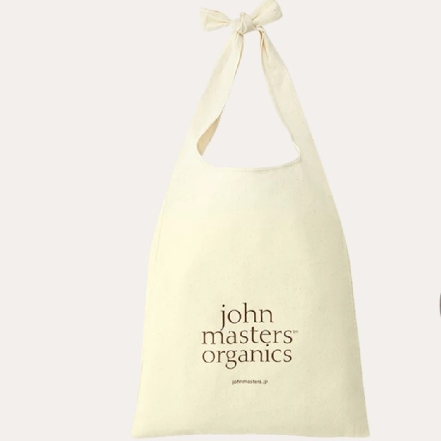 John Masters Organics(ジョンマスターオーガニック)の【新品】オリジナル ショルダー エコバッグ マイバッグ コットン製 ジョンマス レディースのバッグ(エコバッグ)の商品写真