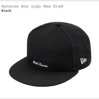 シュプリーム(Supreme)のSupreme Reverse Box Logo New Era® Black(キャップ)