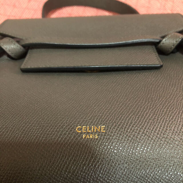 celine(セリーヌ)のCELINE★ベルトバッグ ナノ 新ロゴ レディースのバッグ(ハンドバッグ)の商品写真