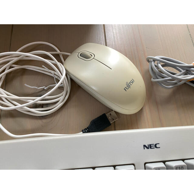 NEC(エヌイーシー)のNEC 富士通 キーボード マウス  スマホ/家電/カメラのPC/タブレット(PC周辺機器)の商品写真