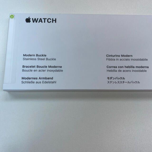 新品未開封品 apple watch純正品バンド モダンバックル（M）正規品 2