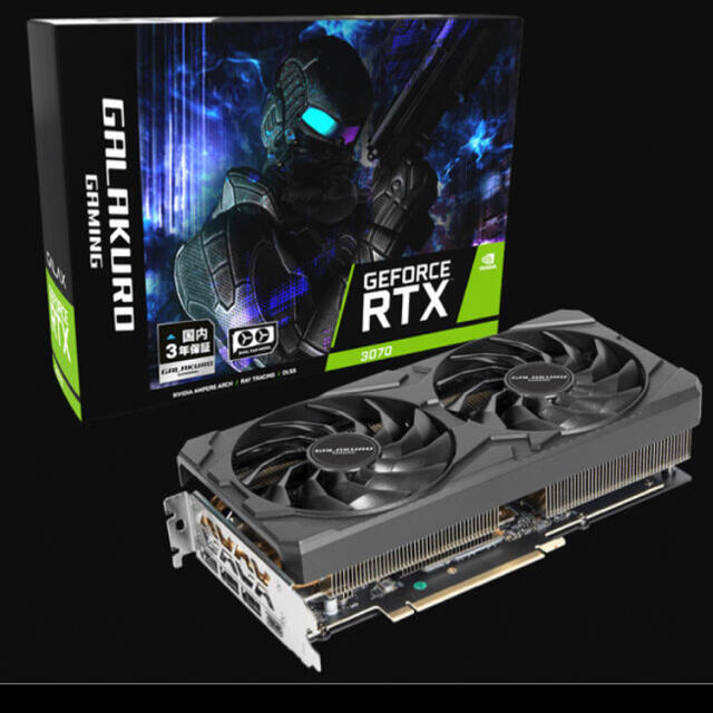 新品　玄人志向　RTX 3070　GG-RTX3070-E8GB/OC/DF2