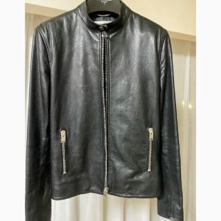 サンローラン(Saint Laurent)のSAINT LAURENT PARIS キース　ライダースジャケット　４６p(レザージャケット)