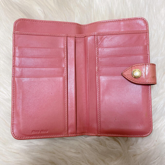 miumiu がま口財布 紗栄子