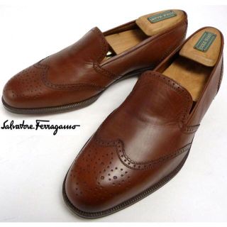 サルヴァトーレフェラガモ(Salvatore Ferragamo)の【YK様専用】イタリア製フェラガモFerragamoローファー26-26.5cm(スリッポン/モカシン)