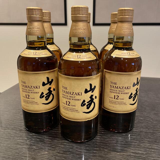 山崎12年????6本セット - ウイスキー