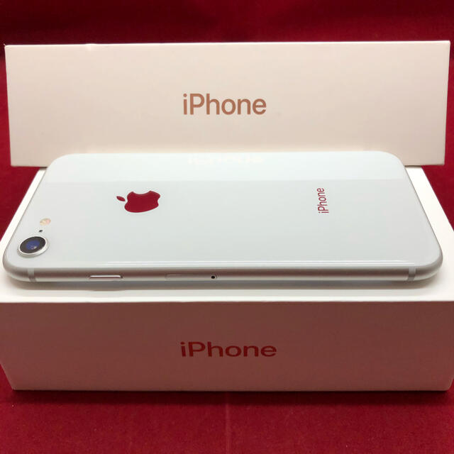 SIMフリー iPhone8 64GB シルバー 美品