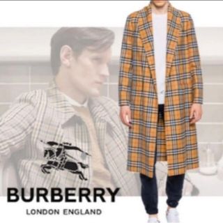 バーバリー(BURBERRY)の［極美品］BURBERRY バーバリー ガウンコート ウール素材(その他)