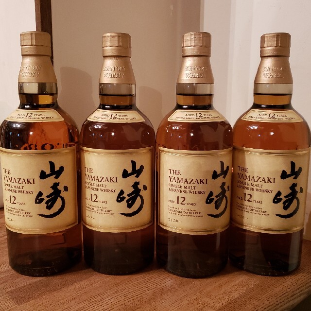 ４本セット　山崎12年　サントリー