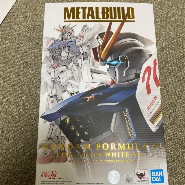 BANDAI(バンダイ)のMETAL BUILD F91 CHRONICLE WHITE Ver. エンタメ/ホビーのフィギュア(アニメ/ゲーム)の商品写真